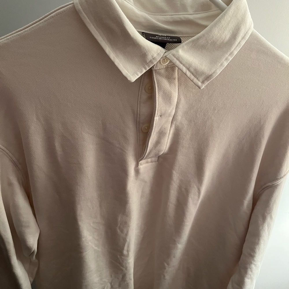 H&M Rugby Shirt - White - Picture 2 of 4